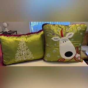 Festive Holiday Throw Pillows